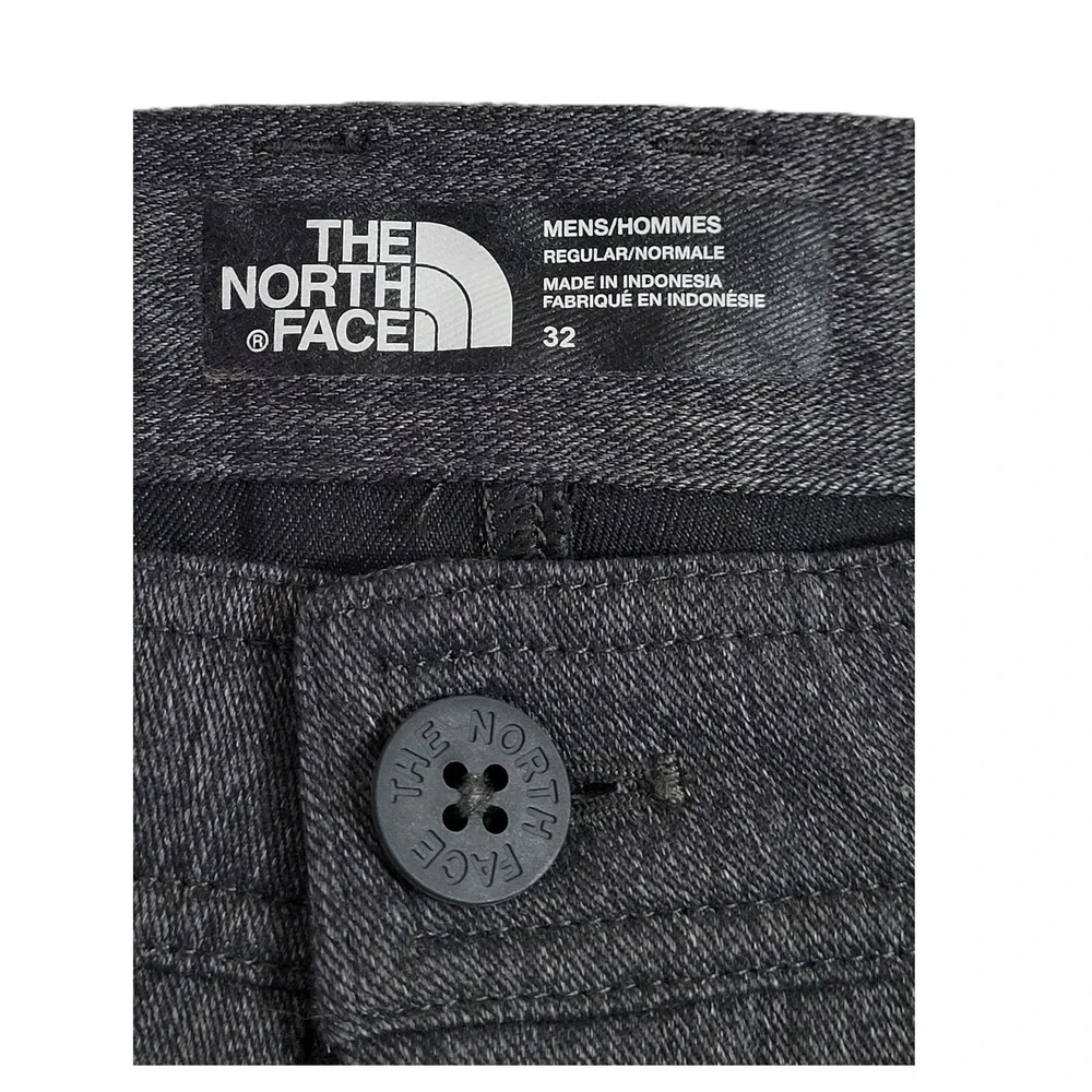 The North Face Mens Pants Jogger Style Size 32 Grey Nylon Blend Zip Pocket‎